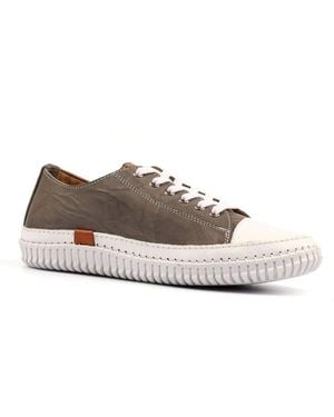 Lunar Truffle Plimsoll Shoes - White