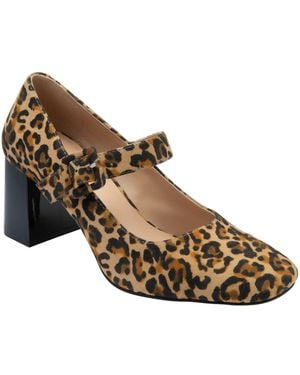 Lotus Suede Court Shoes - Brown