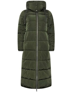 PixieGirl Petite Maxi Padded Coat - Green