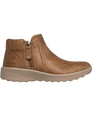 Skechers Light Lovely Vibe Forever Mine Ankle Boots - Brown