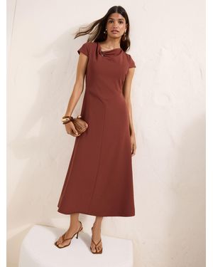 Friends Like These Asym Hardwear Tailored Midiaxi Dress - Multicolor