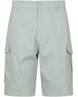 Mountain Warehouse Lakeside Cotton Cargo Shorts - Gray