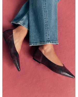 Boden Nigella Pointed Flats - Blue