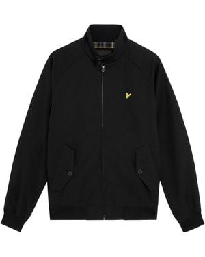 Lyle & Scott Cotton Harrington Jacket - Black