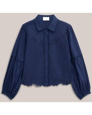 Hobbs Becky Shirt - Blue
