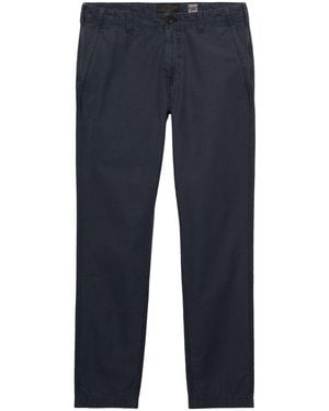 Superdry Tapered Washed Chinos - Blue