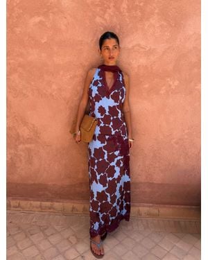 Never Fully Dressed Jaden Floral Print Lily Skirt - Brown