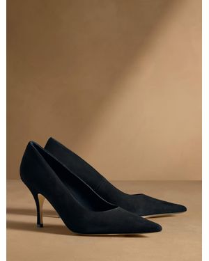 Russell & Bromley Hillcliffe High Heeled Courts - Blue