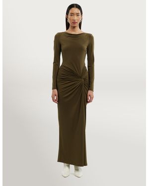 Significant Other Sarlyn Long Sleeve Maxi Dress - Green