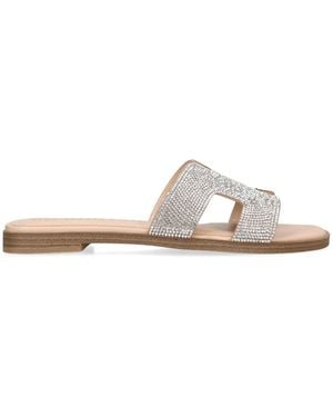 Kurt Geiger Kg Kurt Geiger Raven Bling Sandals - White
