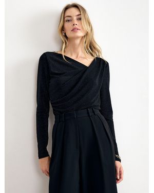 Phase Eight Marcy Asymmetric Top - Blue
