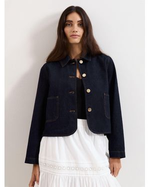 Phase Eight Phase Eight Denim Indira Jacket - Blue