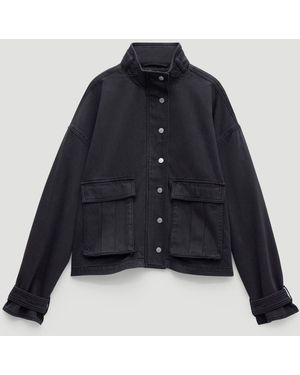 Hush Melinda Supersoft Utility Jacket - Blue