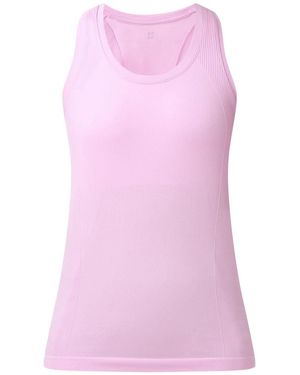 Sweaty Betty Lilac Athlete Seamless Workout Tank Top - Pink