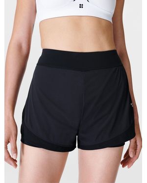 Sweaty Betty Tempo Run Shorts - Black