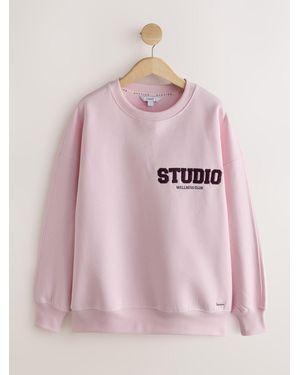 Next Active Soft Touch Crew Neck Sweatshirt - Pink