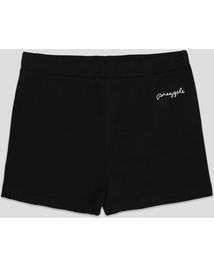 Pineapple Jersey Hotpant Shorts - Schwarz