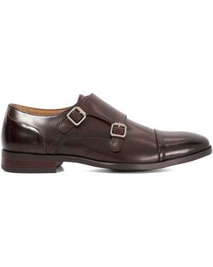 Dune Satchin Monk-Schuhe Mit Flexibler Sohle Und Zehenkappe - Braun