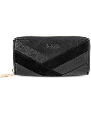 Jones Bootmaker Verra Premium Leather Wallet - Black