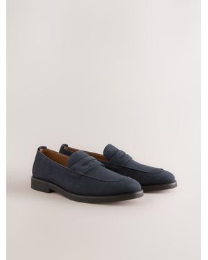 Next Penny Loafers - Blue