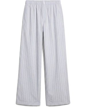 Calvin Klein Cotton Poplin Pyjamas - White