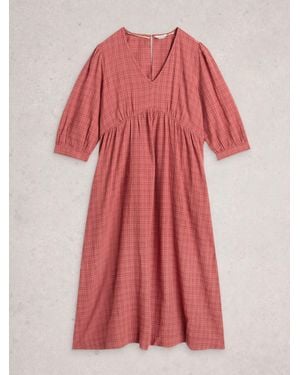 White Stuff Lucy Midi Dress - Pink