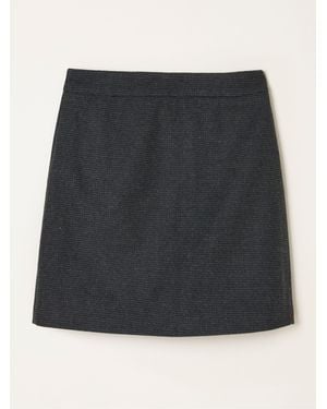 FatFace Fatface Jess Tweed Skirt - Black