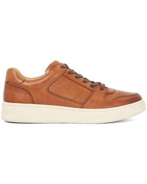 Dune Til Premium Court Sneakers - Brown