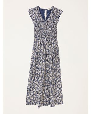 FatFace Fatface Demi Jersey Midi Dress - Blue