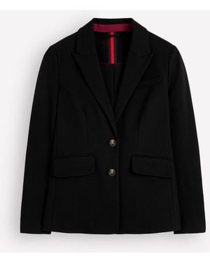Boden Stamford Ponte Blazer - Black