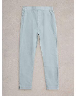 White Stuff Janey Crop Jeggings - Blue