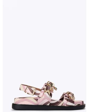 Carvela Kurt Geiger Caramella Footbed Sandals - Pink