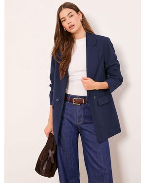 Lipsy Relaxed Blazer - Blue