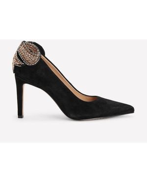 Boden Embellished Court Shoes - White