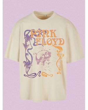Supacult Floyd Art Deco Music T-Shirt - Natural