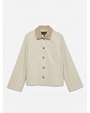 Vero Moda Vero Moda Short Trench Jacket - White