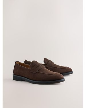Next Penny Loafers - Brown