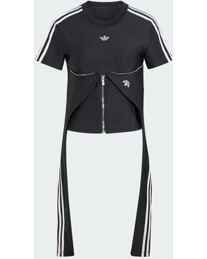 adidas Originals Corset T-Shirt - Black