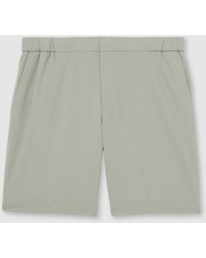 Reiss Sage Deck Drawstring Chino Shorts - Green