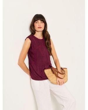 FatFace Fatface Gi Embroidered Blouse - Pink