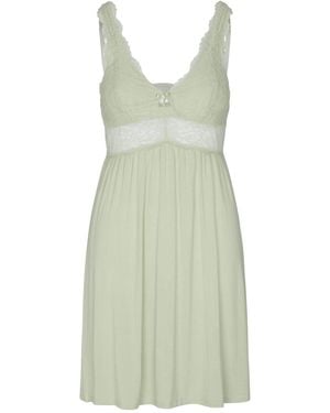 Hunkemöller Hunkemöller Nora Lace Slip Dress - Green