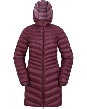 Mountain Warehouse Water Resistant Padded Coat - Purple