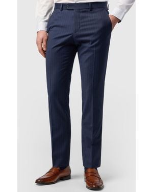 Ted Baker Ted Baker Tailoring Chalk Stripe Pants - Blue