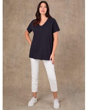 Live Unlimited Cropped Jeggings - Blue