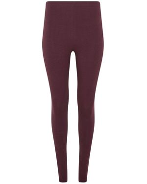 M Com Stretch Leggings - Purple