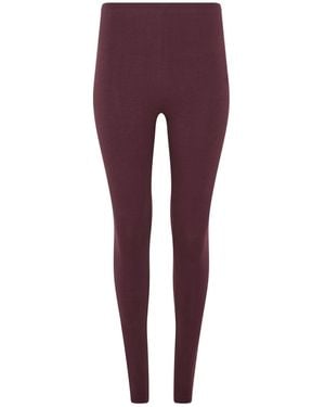 M Com Stretch Leggings - Purple