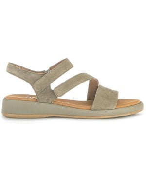 Gabor Oporto Strap Sandals - Metallic