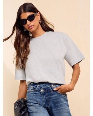 Friends Like These Heavyweight Boxy T-Shirt - Gray