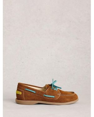 White Stuff Boat Shoes - Brown