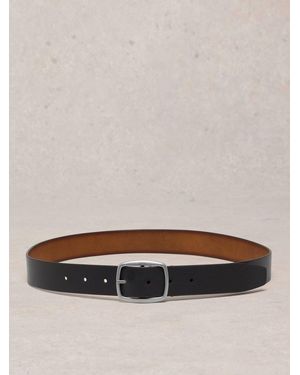 White Stuff Reversible Leather Belt - Multicolor